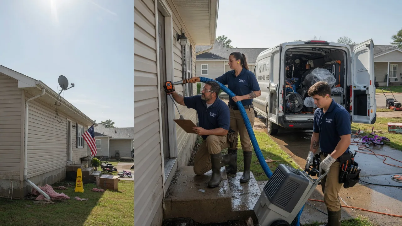 Ceiling Water Damage Restoration in Lakeland, TN near me