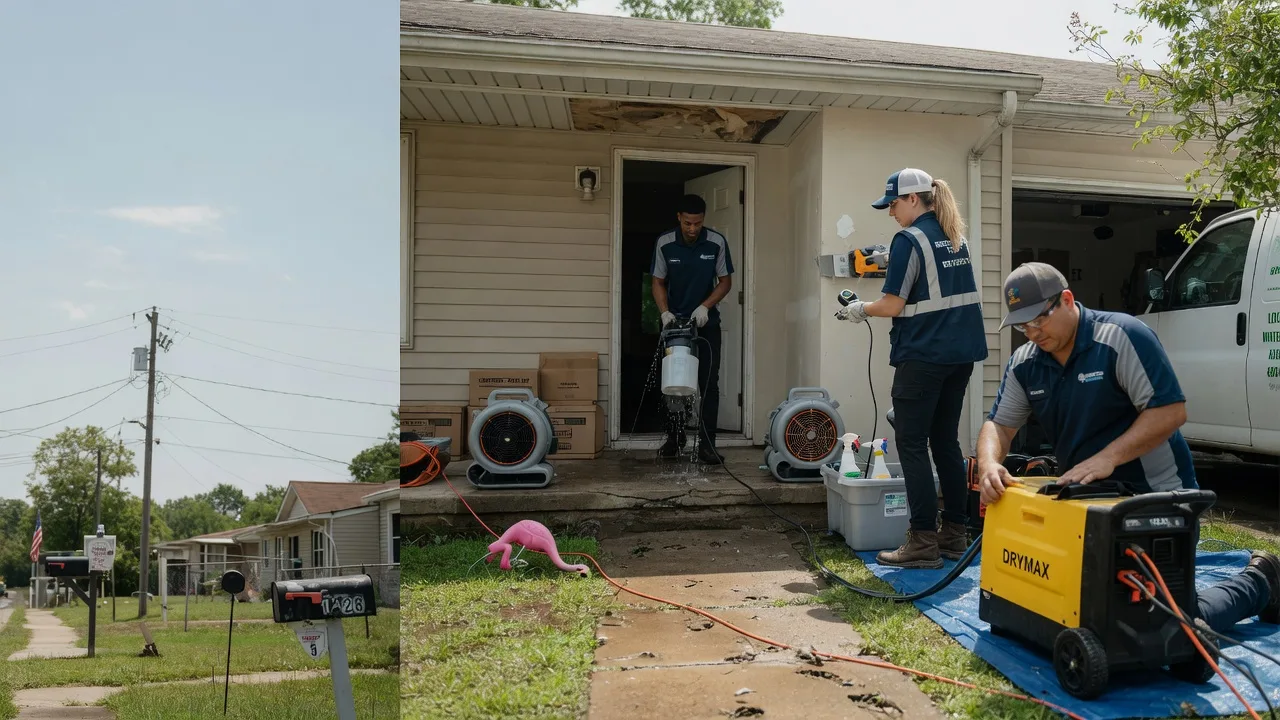 Storm Damage Water Removal in Lakeland, TN near me
